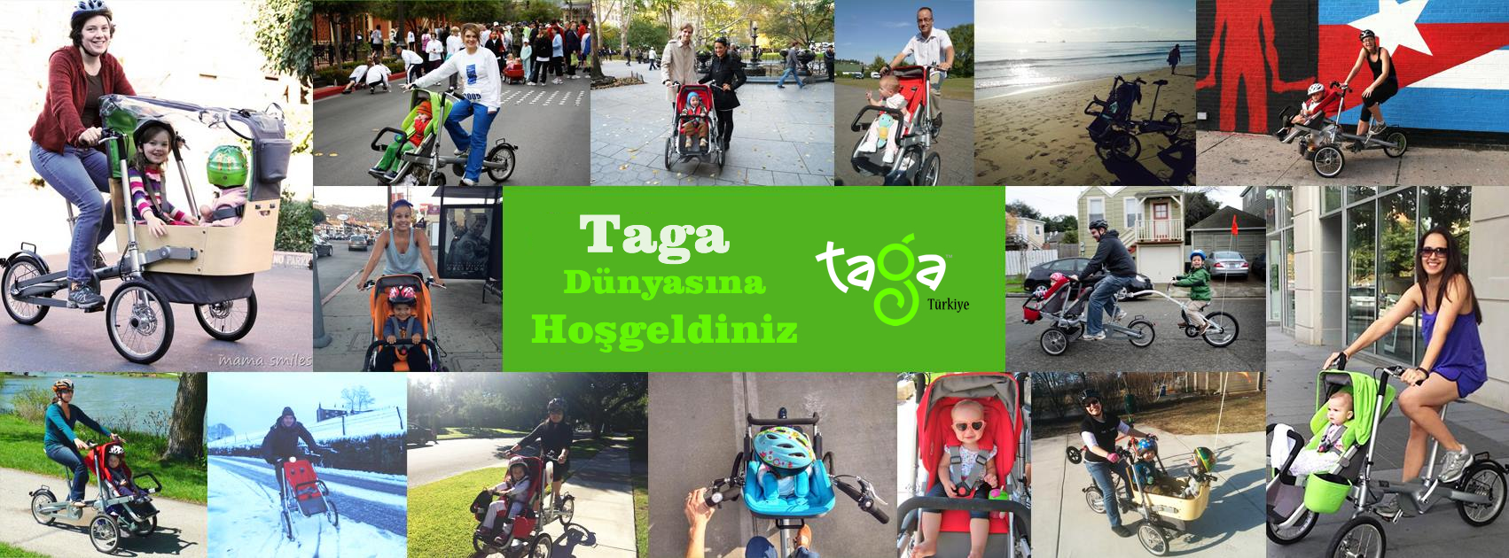 Blog’umuz Yayına Başladı Taga Bikes Türkiye Bisikletli Bebek Arabası